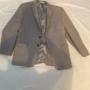 Calvin Klein Men’s 44R Gray Suit Jacket